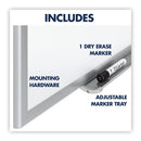 Quartet Classic Series Nano-Clean Dry Erase Board, 24 x 18, Silver Frame