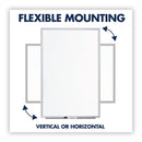 Quartet Classic Series Nano-Clean Dry Erase Board, 48 x 36, Silver Frame