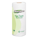 Marcal PRO 100% Premium Recycled Perforated Kitchen Roll Towels, 2-Ply, 11 x 9, White, 70/Roll, 15 Rolls/Carton