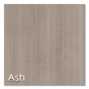 Linea Italia Urban Series L- Shaped Desk, 59" x 59" x 29.5", Ash