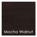 Linea Italia Trento Line Bookcase, Three-Shelf, 31.5w x 11.63d x 43.25h, Mocha