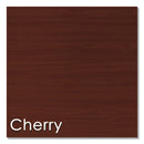 Linea Italia Study Carrell Starter Unit, 2-Leg, 31.25 x 23.5 x 45.25, Cherry