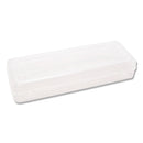 Innovative Storage Designs Stretch Art Box, Polypropylene, 13.25 x 5 x 2.3, Clear