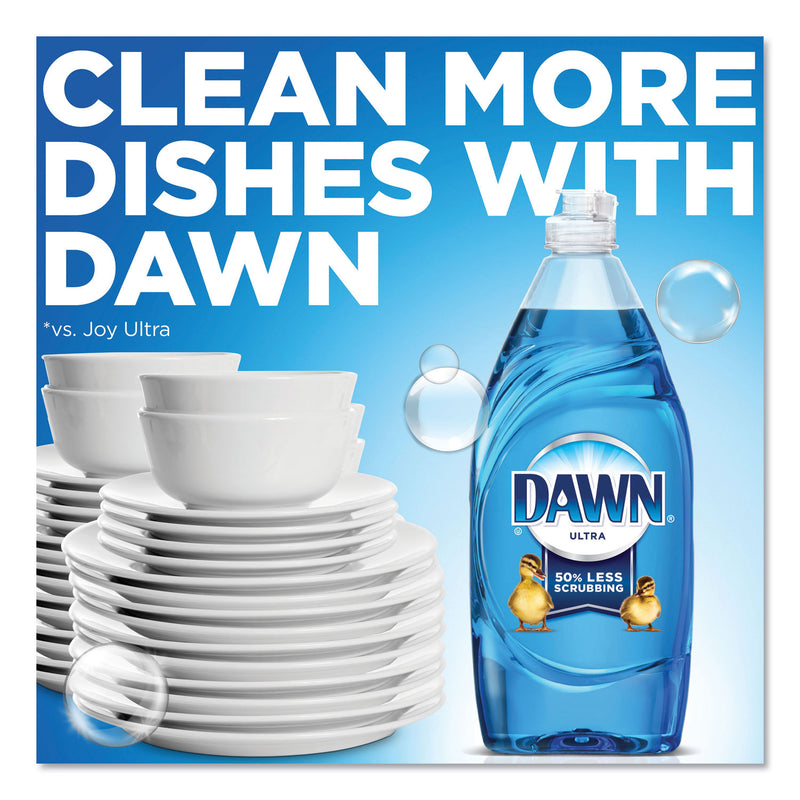 Dawn Ultra Liquid Dish Detergent, Original Scent, 19.4 oz Bottle, 10/Carton