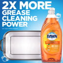 Dawn Ultra Antibacterial Dishwashing Liquid, Orange Scent, 28 oz Bottle