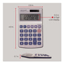 Sharp EL240SB Handheld Business Calculator, 8-Digit LCD