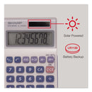 Sharp EL240SB Handheld Business Calculator, 8-Digit LCD