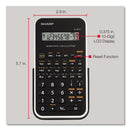 Sharp EL-501XBWH Scientific Calculator, 10-Digit LCD