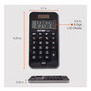Victor 900 Antimicrobial Pocket Calculator, 8-Digit LCD