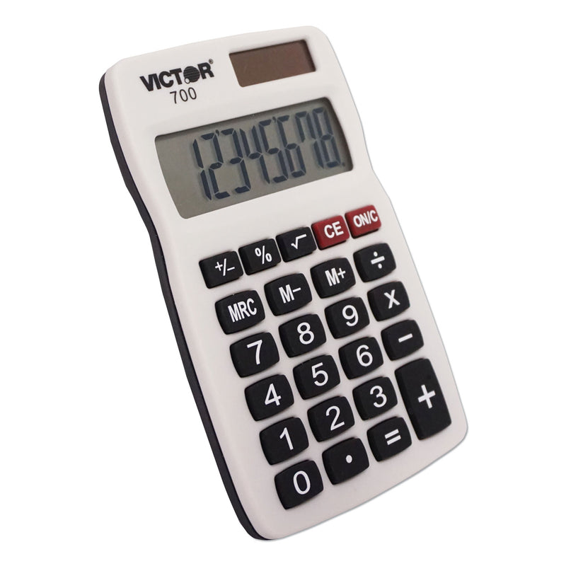 Victor 700 Pocket Calculator, 8-Digit LCD