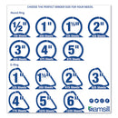 Samsill Earth's Choice Biobased D-Ring View Binder, 3 Rings, 2" Capacity, 11 x 8.5, White