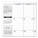 AT-A-GLANCE DayMinder Monthly Planner, Ruled Blocks, 12 x 8, Black Cover, 14-Month (Dec to Jan): 2022 to 2024