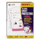 C-Line Heavyweight Polypropylene Sheet Protectors, Non-Glare, 2", 11 x 8.5, 100/Box
