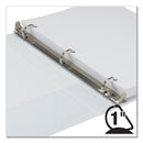 Samsill Earth's Choice Biobased D-Ring View Binder, 3 Rings, 1" Capacity, 11 x 8.5, White