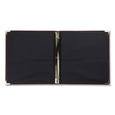 Samsill Classic Collection Ring Binder, 3 Rings, 1" Capacity, 11 x 8.5, Burgundy