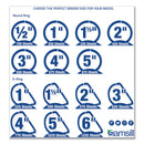 Samsill Earth's Choice Biobased Economy Round Ring View Binders, 3 Rings, 3" Capacity, 11 x 8.5, Lime
