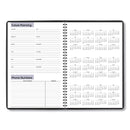 AT-A-GLANCE DayMinder Monthly Planner, Ruled Blocks, 12 x 8, Black Cover, 14-Month (Dec to Jan): 2022 to 2024