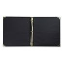 Samsill Classic Collection Ring Binder, 3 Rings, 1" Capacity, 11 x 8.5, Black