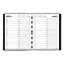 AT-A-GLANCE Two-Person Group Daily Appointment Book, 11 x 8, Black Cover, 12-Month (Jan to Dec): 2023