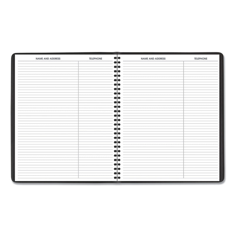 AT-A-GLANCE Monthly Planner, 11 x 9, Black Cover, 15-Month (Jan to Mar): 2023 to 2024