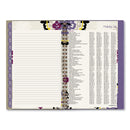 Cambridge Vienna Weekly/Monthly Appointment Book, Vienna Geometric Artwork, 8 x 4.88, Purple/Tan Cover, 12-Month (Jan to Dec): 2022