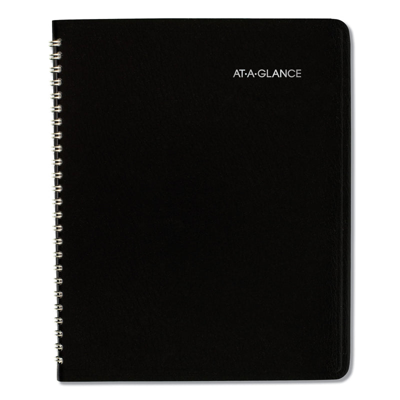 AT-A-GLANCE DayMinder Monthly Planner with Notes Column, Ruled Blocks, 8.75 x 7, Black Cover, 12-Month (Jan to Dec): 2023