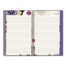 Cambridge Vienna Weekly/Monthly Appointment Book, Vienna Geometric Artwork, 8 x 4.88, Purple/Tan Cover, 12-Month (Jan to Dec): 2022