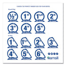 Samsill Earth's Choice Biobased Economy Round Ring View Binders, 3 Rings, 1" Capacity, 11 x 8.5, Purple