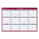 AT-A-GLANCE Erasable Vertical/Horizontal Wall Planner, 32 x 48, White/Blue/Red Sheets, 12-Month (Jan to Dec): 2023