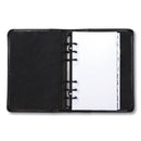 Samsill Regal Leather Business Card Binder, Holds 120 2 x 3.5 Cards, 5.75 x 7.75, Black
