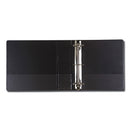 Samsill Earth's Choice Round Ring Reference Binder, 3 Rings, 3" Capacity, 11 x 8.5, Black