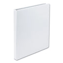 Samsill Earth's Choice Biobased Round Ring View Binder, 3 Rings, 0.5" Capacity, 11 x 8.5, White