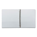 Samsill Earth's Choice Biobased Round Ring View Binder, 3 Rings, 0.5" Capacity, 11 x 8.5, White