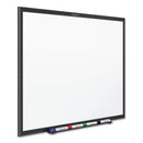 Quartet Classic Series Total Erase Dry Erase Board, 96 x 48, White Surface, Black Frame
