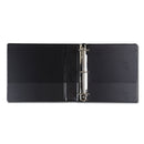 Samsill Earth's Choice Round Ring Reference Binder, 3 Rings, 2" Capacity, 11 x 8.5, Black