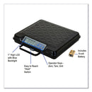 Brecknell Portable Electronic Utility Bench Scale, 250 lb Capacity, 12.5 x 10.95 x 2.2  Platform