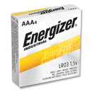Energizer Industrial Alkaline AAA Batteries, 1.5 V, 24/Box