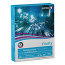 xerox Vitality Multipurpose Print Paper, 92 Bright, 20 lb Bond Weight, 8.5 x 11, White, 500/Ream