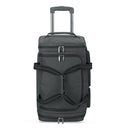 Solo Leroy Rolling Duffel, Fits Devices Up to 15.6", Polyester, 12 x 10.5 x 10.5, Gray