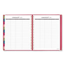 AT-A-GLANCE Harmony Weekly/Monthly Hardcover Planner, 11 x 8.5, Berry Cover, 13-Month (Jan to Jan): 2023 to 2024