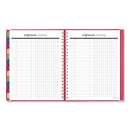 AT-A-GLANCE Harmony Weekly/Monthly Hardcover Planner, 11 x 8.5, Berry Cover, 13-Month (Jan to Jan): 2023 to 2024