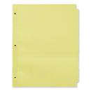 Universal Self-Tab Index Dividers, 5-Tab, 11 x 8.5, Buff, 36 Sets
