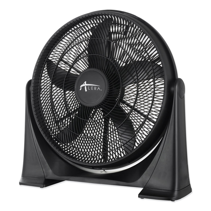 Alera 20" Super-Circulator 3-Speed Tilt Fan, Plastic, Black