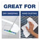 Swiffer Max/XL Dry Refill Cloths, 17.88 x 10, White, 16/Box, 6 Boxes/Carton