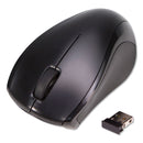 Innovera Compact Mouse, 2.4 GHz Frequency/26 ft Wireless Range, Left/Right Hand Use, Black