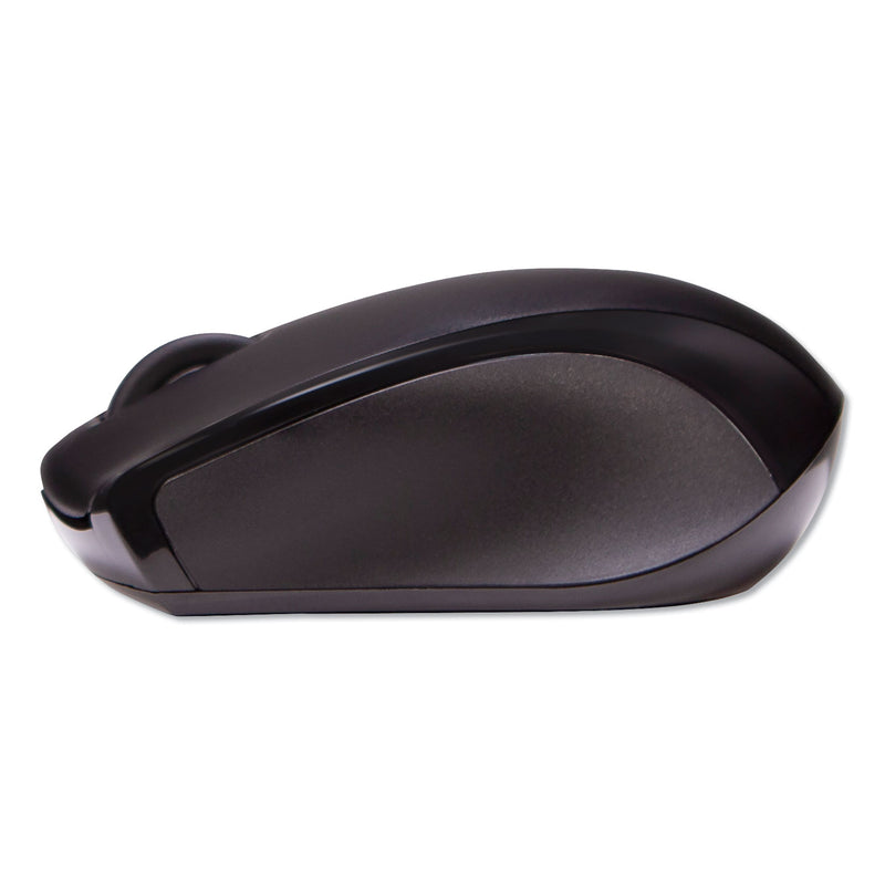 Innovera Compact Mouse, 2.4 GHz Frequency/26 ft Wireless Range, Left/Right Hand Use, Black
