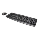 Kensington Keyboard for Life Wireless Desktop Set, 2.4 GHz Frequency/30 ft Wireless Range, Black