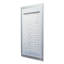 Durable DURAFRAME Magnetic Plus Sign Holder, 8.5 x 11, Silver Frame, 2/Pack