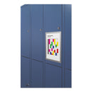 Durable DURAFRAME Magnetic Sign Holder, 5.5 x 8.5, Silver Frame, 2/Pack