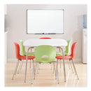 Mead Dry-Erase Board, Melamine Surface, 72 x 48, Silver Aluminum Frame